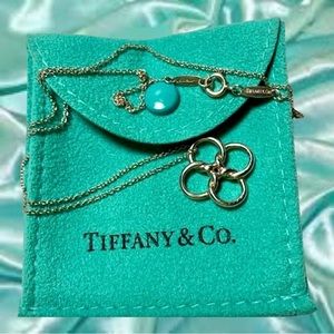 Tiffany/ Peretti Quadrifoglio Sterling Necklace